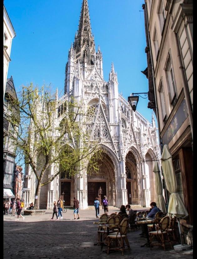 La Roseraie Lägenhet Rouen Exteriör bild