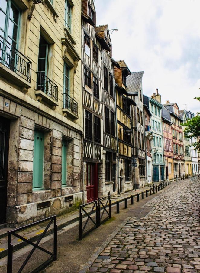La Roseraie Lägenhet Rouen Exteriör bild